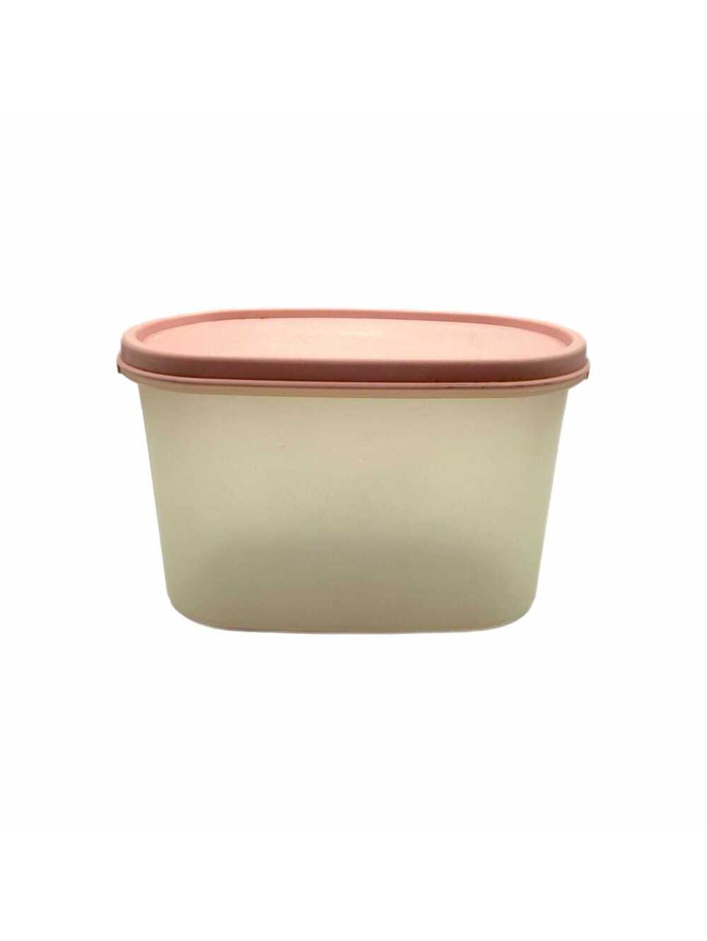 Vintage Tupperware 4.75 Cups Dusty Pink Modular Mates Storage Container